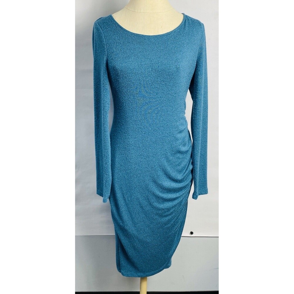 Jessica Simpson Maternity Women's Long Sleeve  Dress+ Long Tank Top Inside SZ  M